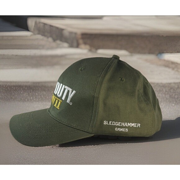 Call Of Duty WW2 Promotional Hat COD Games Snapback Cap WWII World at War NWOT - Picture 2 of 6